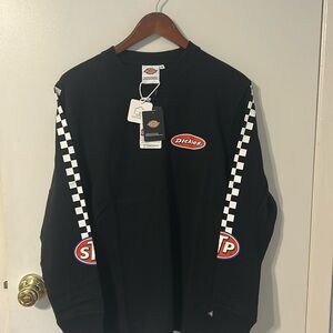 NWT. Dickies x STP. Rare long sleeve cross collab shirt. Racing streetwear Y2K